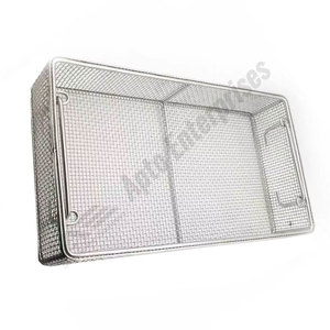 Plateau en treillis métallique en acier inoxydable pour instruments chirurgicaux, conteneur de désinfection pour instruments chirurgicaux, instruments médicaux - Product Image 5