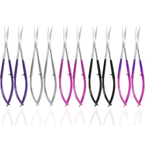 Ciseaux à ongles Ryzer Studio en acier inoxydable à ressort, design incurvé, outil professionnel de manucure pour le nail art - Product Image 3