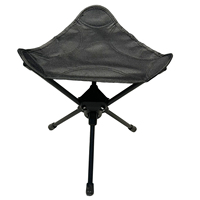 Personnalisable en usine 360 °   Chaise de camping pivotante légère, portable et pliable, tabouret rotatif pour la pêche et le croquis, approvisionnement en gros transfrontalier