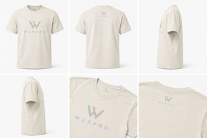 Camiseta de algodón informal a la moda para hombre de Warpro, camiseta ligera de manga corta y corte regular para uso diario en verano, corte regular para deportes - Product Image 5