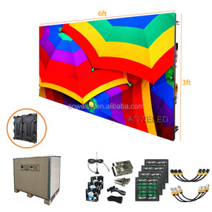 AOWE Bán Chạy Nhất Double Sided 3 X 6ft Trọng Lượng Nhẹ Không Thấm Nước Nhôm Tủ Điện Tử Dấu Hiệu Led Bảng Hiệu Hiển Thị Ngoài Trời - Product Image 5