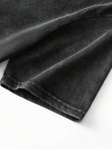 Camiseta Moderna de Alta Calidad para Hombre, Talla Grande, Manga Corta, Estilo Urbano, Personalizada, Algodón Grueso, Venta al Por Mayor OEM - Product Image 6