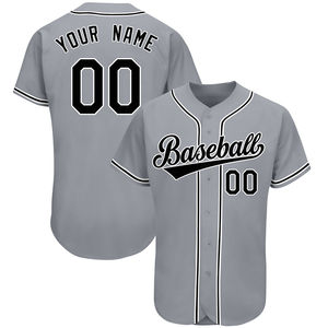 Jersey Sublimado Transpirable de Diseño Personalizado de Alta Calidad, Servicio OEM, Ropa Deportiva para Equipos de Béisbol y Sóftbol - Product Image 3