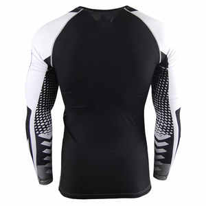 New Arrival Men's Long Sleeve Rashguard Compression MMA BJJ Training <b>Shorts</b> Quick Dry Breathable Fitness Gym Sportswear - Product Image 6