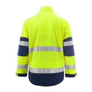 Chaqueta de Seguridad de Algodón/Poliéster para Trabajo, Chaqueta de Seguridad Personalizada, Chaqueta de Seguridad de Alta Visibilidad Más Vendida - Product Image 2