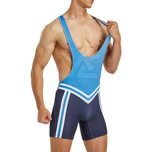 Singlet de Lucha Libre Personalizado al por Mayor, Singlet de Lucha Libre Ligero de Secado Rápido para Venta en Línea - Product Image 3