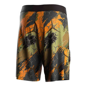 Shorts de pêche et de chasse pour hommes, personnalisables avec logo, unisexes, été, extérieur, séchage rapide, respirants, polyester, UPF 50, vente en gros - Product Image 3