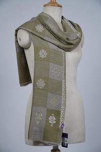 Echarpe de Lana Fina de Cachemira para Mujer VIC, 70x200 cm, Transpirable, para Uso Diario y al Aire Libre, Hecho en India y Pakistán - Product Image 6