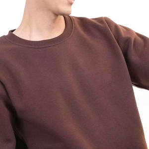 Sweat-shirt pour homme en coton 320 g/m², logo personnalisé, couleur unie, tendance, coupe classique, 100 % coton, col rond, pull unisexe - Product Image 4