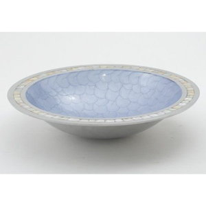 Cuencos de lujo para servir comida, de diseño artístico rústico vintage, hechos de metal de primera calidad, de forma redonda, con un aspecto atractivo, a un precio impresionante. - Product Image 1