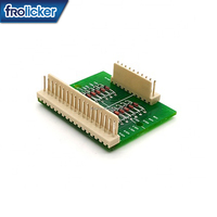 Kit Konverter Permainan Koin Mario Pikachu Tombol Keyboard FRO Hijau 45x40mm Colokan AS Usia 8+ 20g Buatan TW