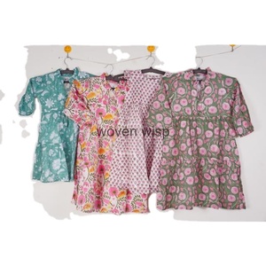 ขายส่งดอกไม้ฤดูร้อนหรูหราเด็กสาวเสื้อผ้าเด็กมือ Smocked เด็กเสื้อผ้า Smock ชุดสําหรับสาวชุด - Product Image 1