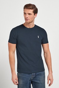 Camiseta de Verano y Primavera para Hombre, Estilo Europeo y Americano, con Estampado de Oso, Manga Corta, 100% Algodón, Transpirable y de Secado Rápido - Product Image 5