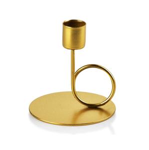 Modern <b>Matte</b> Finish Metal Candle Holder Stylish Decorative Candle Stand For Dining <b>Table</b> Centerpiece Home Interior Decoration - Product Image 2