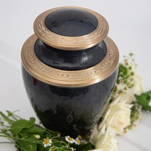 Urna Funeraria de Aluminio para Cenizas de Adultos, Diseño Elegante con Acabado Mate Premium, para Homenaje y Recuerdo - Product Image 5