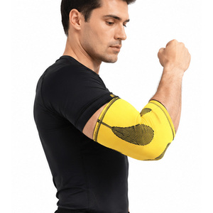 Manchons de protection pour coudes OEM/ODM pour hommes – Rembourrés, respirants, confortables et extensibles – Équipement de fitness et d'entraînement en salle de sport - Product Image 2