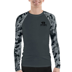 OEM ODM Service <b>Men</b> Printing Rash Guards Premium Spandex Fabric Athletic <b>Compression</b> <b>Shirt</b> Fast Shipping - Product Image 2