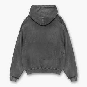 เสื้อฮู้ดดี้ทรงโอเวอร์ไซส์ ผ้าฟลีซหนานุ่ม คุณภาพสูง ผลิตจากผ้าฝ้าย 100% ทรงบ็อกซี่ ใส่ได้ทั้งชายและหญิง สกรีนโลโก้ด้านหน้า สไตล์วินเทอร์สุดเทรนดี้ - Product Image 3