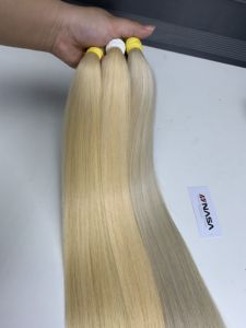 Extensiones de Cabello Rubio a Granel de Cabello Vietnamita 100% Natural de Alta Calidad con Envío Rápido, Ideales para Cubrir la Pérdida de Cabello - Product Image 5