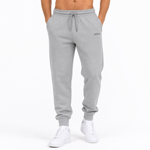 Pantalon de survêtement personnalisé 100 % coton de haute qualité pour hommes, respirant, coupe ample, jambe droite, style jogging, vente en gros OEM - Product Image 6