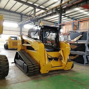 Compre Ahora la Minicargadora de Orugas TS65 con Sistema Hidráulico, Accionada por un Motor de 56KW y con Trituradora Forestal - Product Image 3