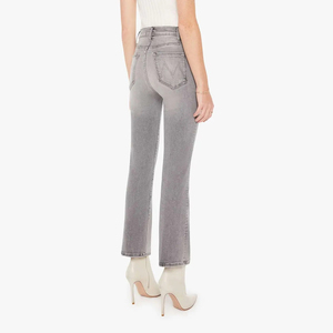 High Quality Trendy Womens Casual <b>Denim</b> Pants Mid Rise Straight Leg Grey <b>Stretch</b> Jeans Breathable Solid Waist - Product Image 4