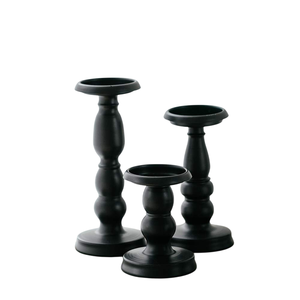 Nuevo Candelabro Decorativo para Decoración del Hogar, Acabado Negro Mate, Portavelas de Aluminio Fundido, Hecho a Mano y Personalizado - Product Image 5