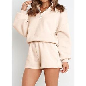 Ensemble de survêtements pour femmes Performance Activewear, sweat-shirts et shorts, respirant, anti-transpiration, pour la gym et le sport - Product Image 5