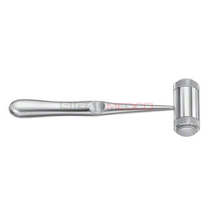 Professional Manual Mead Mallet German Stainless Steel Fiber Facing High Grade Orthopedic Surgical Bone <b>Hammer</b> Spinal Dental - Product Image 1