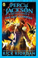 Percy Jackson, el Último Olímpico, de Rick Riordan, Libro en Inglés de Alta Calidad, Tapa Blanda, Ficción para Adultos, 400 Páginas, Pure Herbs, 12.9x2.5x19.7cm