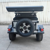 Caravane de luxe sur mesure en fibre de verre pour expéditions en Australie, remorque de camping tout-terrain, petit camping-car chinois tout-terrain à vendre