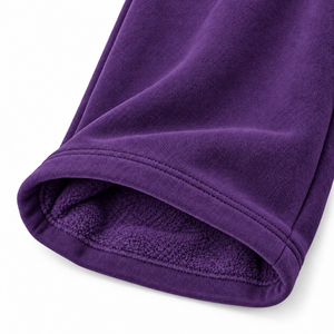 Pantalon de survêtement large pour homme, brodé, taille élastique avec cordon de serrage, respirant, 100 % coton molletonné, écologique, décontracté - Product Image 4