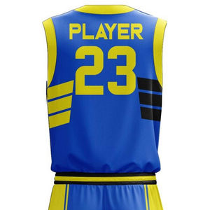 Uniforme de Baloncesto para Entrenamiento, el Más Vendido, de Alta Calidad, Personalizado, Talla Grande, Transpirable, de Secado Rápido, Color Claro - Product Image 6