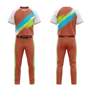 Uniforme de baseball professionnel conçu avec un tissu léger, une construction respirante, des coutures soignées et une coupe confortable, idéal - Product Image 1