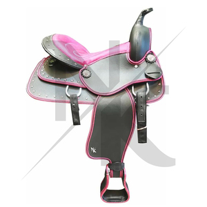 Nouvelle Conception Selle de Cheval Western Confortable en Cuir Équipement d'Équitation Service OEM Fabricant de Selles de Trail - Product Image 5