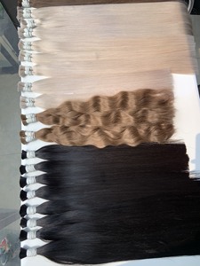 Extensions de cheveux en vrac prix usine cheveux vietnamiens Double noyer 100 grammes toutes les couleurs 20 pouces - Product Image 4