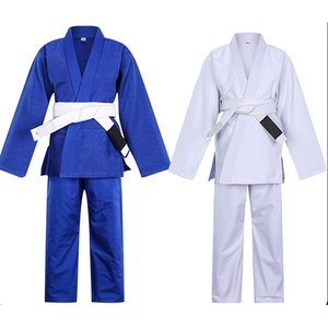 Uniformes de Judo y BJJ Unisex Personalizables al por Mayor, Conjuntos de Kimono Duraderos 100% Algodón, Profesionales para Entrenamiento de Artes Marciales Mixtas - Product Image 5