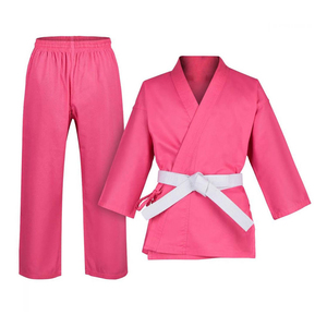Customized Embroidery Patches Karate <b>Jacket</b> and Pant Uniform Latest Design Professional Karate Uniform - Product Image 3