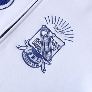 Phi Beta Sigma White Varsity Fleece Jacket for Men Comfortable Fit Premium Fabric Greek Fraternity Apparel Casual Outerwear - Product Image 4