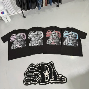 เสื้อยืดวินเทจคุณภาพสูง Skysdalimit 230gsm ผ้าฝ้ายถัก 100% ด้านหน้า SKYSDALIMIT  รับสั่งทำเสื้อยืดอื่นๆ  เสื้อผ้า SDL - Product Image 4