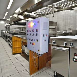 Machine à fabriquer des plaques à banane haute performance à 3 cavités de 10 pouces, montage au sol, SPS Kalyan Machines SPSBP032, fabrication jetable Tamil - Product Image 2