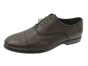 Chaussures Oxford pour hommes Dlords Christofer à bout pointu, lacets, respirantes, semelle extérieure en caoutchouc antidérapante, logo en relief, toutes saisons - Product Image 4