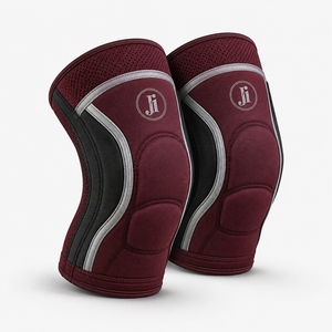 Genouillère légère pour le sport, tissu élastique confortable, conception de compression flexible pour l'entraînement, l'exercice et le basketball - Product Image 3