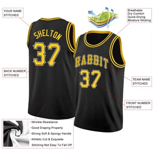Maillot de basket-ball personnalisé en mesh, séchage rapide, sans manches, style NBA, débardeur pour adultes - Product Image 4