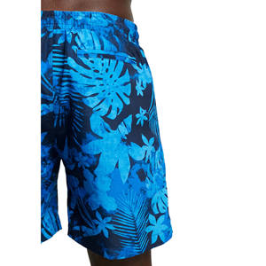 Shorts de bain décontractés pour hommes en maille mi-longue de haute qualité, 100 % polyester, respirants, imperméables, vente en gros - Product Image 3