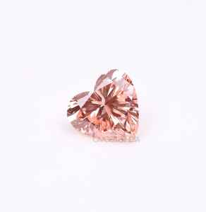 Diamante de Corte Corazón Cultivado en Laboratorio con Certificación IGI, Color Rosa Fantasía, Claridad VVS1, Corte Excelente, OM GEMS para Joyería, el Más Vendido - Product Image 1