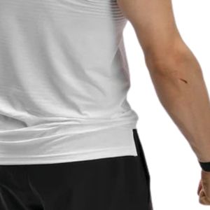 Men's <b>White</b> Slim Fit Crew Neck Short Sleeve T Shirt <b>Plain</b> Stretch Casual Basic Tee - Product Image 5