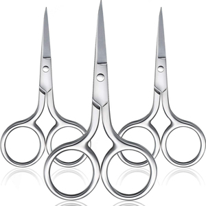 Ciseaux à ongles professionnels en acier inoxydable, lame droite, outil de coupe des cuticules, ciseaux de précision à pointe fine - Product Image 5