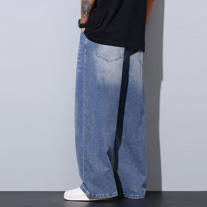 OEM Service New Arrivals <b>Men</b> Denim <b>Overalls</b> Breathable Casual Winter Autumn Summer High Quality Jeans with Pocket Best Price - Product Image 4