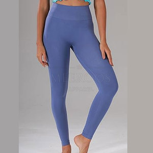 Leggings de Yoga de Cintura Alta, Tejidos, Suaves como la Mantequilla, de Alta Calidad, con Efecto Levanta Glúteos, Sin Costuras, para Gimnasio y Yoga - Product Image 6